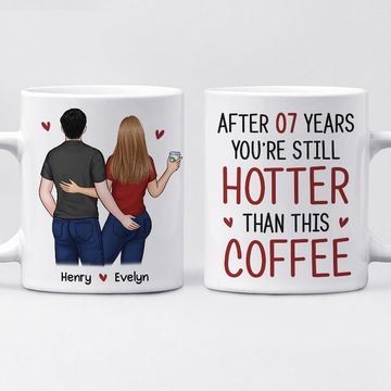 Discover Congrats On Being My Husband - Couple Personalized Custom Mug - Gift For Husband Wife, Anniversary