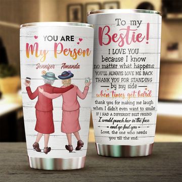 Discover You Are My Bestie - Gift For Bestie - Personalized Tumbler