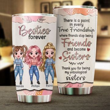 Discover Because Of You, I Smile A Lot More - Personalized Tumbler