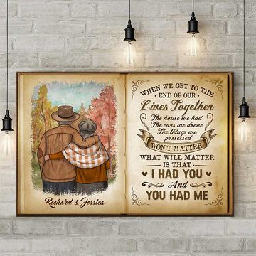 Discover Staying Together Is The Only Precious Thing - Personalized Horizontal Canvas - Gift For Couples, Husband Wife