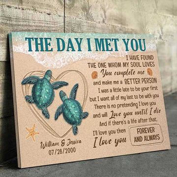 Discover There Is No Pretending I Love You - Personalized Horizontal Canvas - Gift For Couples, Husband Wife