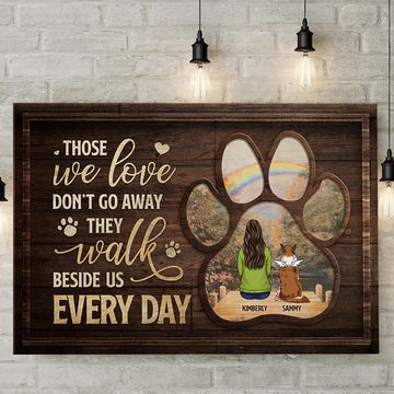 Discover Sometimes A Very Special Dog Enters Our Lives - Personalized Horizontal Canvas - Gift For Pet Lovers