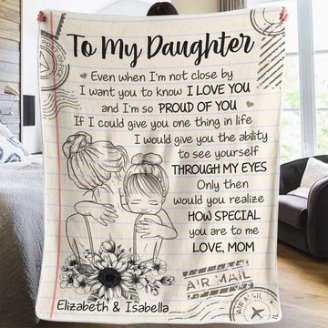 Discover I'm So Proud Of You - Mom To Daughter, Personalized Blanket