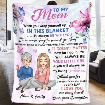 Discover To My Little Girl - Family Personalized Custom Blanket