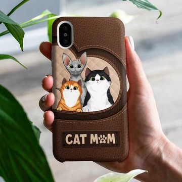 Discover I Am Not A Regular Mom I Am A Cat Mom Personalized Custom Cats Lover Mother's Day Gift Phone Case