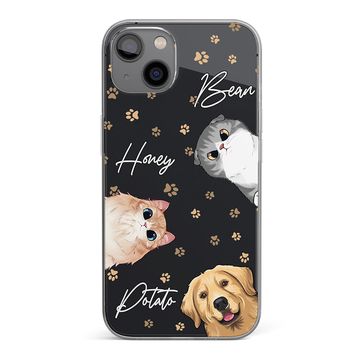 Discover My Lovely Fur Baby Dog And Cat Personalized Custom Pets Lover Gift Phone Case