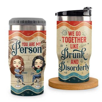 Discover You Are My Person Custom Bestie Gift Personalized Can Cooler