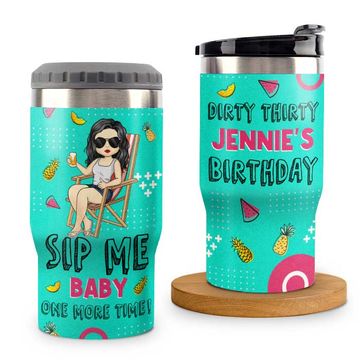 Discover Sip Me Baby One More Time Bestie Custom Personalized Can Cooler