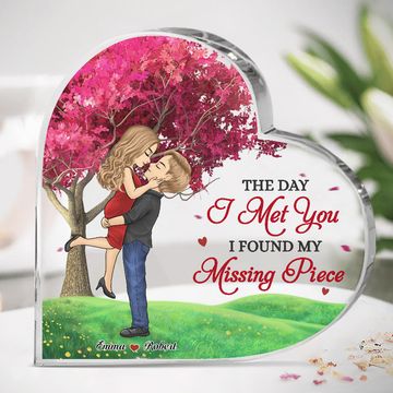Discover I Love You Forever And Always Couple Custom Personalized Crystal Heat Keppsake