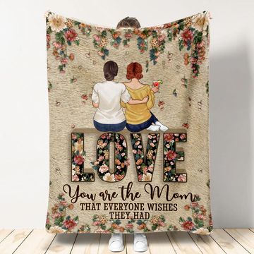 Discover You Are The Mum - Personalized Mother's Day Mother Blanket