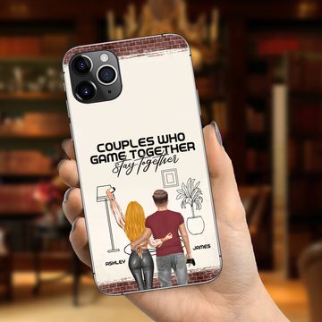 Discover Couples Who Game Together Stay Together - Personalized Video Game Phone Case