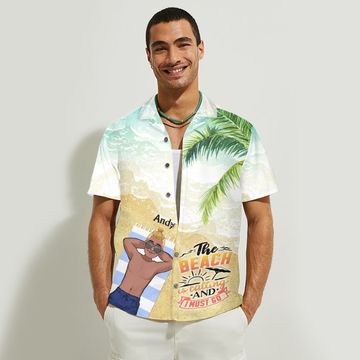 Discover The Beach Is Calling And I Must Go - Sea Lover - Personalized Hawaiian Shirt