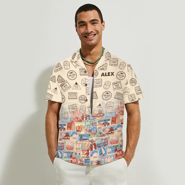 Discover Traveling - Personalized Travelling Hawaiian Shirt