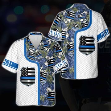 Discover I've Got Your Six - Police Officer Personalized Hawaiian Shirt