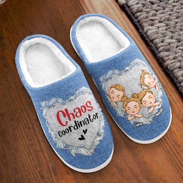 Discover Chaos Coordinator - Personalized Slippers