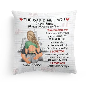 Discover I Love You Forever And Always - Personalized Pillow - Gifts For Her, Him