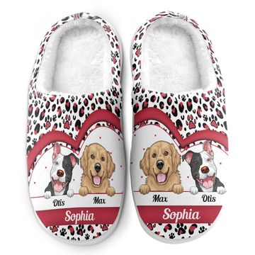 Discover Cute Dog - Personalized Slippers
