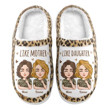 Discover Like Mother Like Daughter - Personalized Slippers